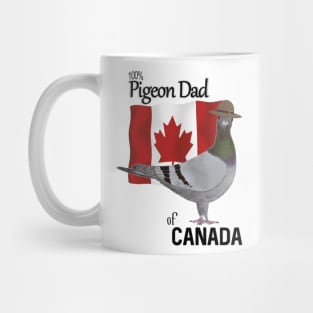 100 percent Pigeon Dad of Canada Mug